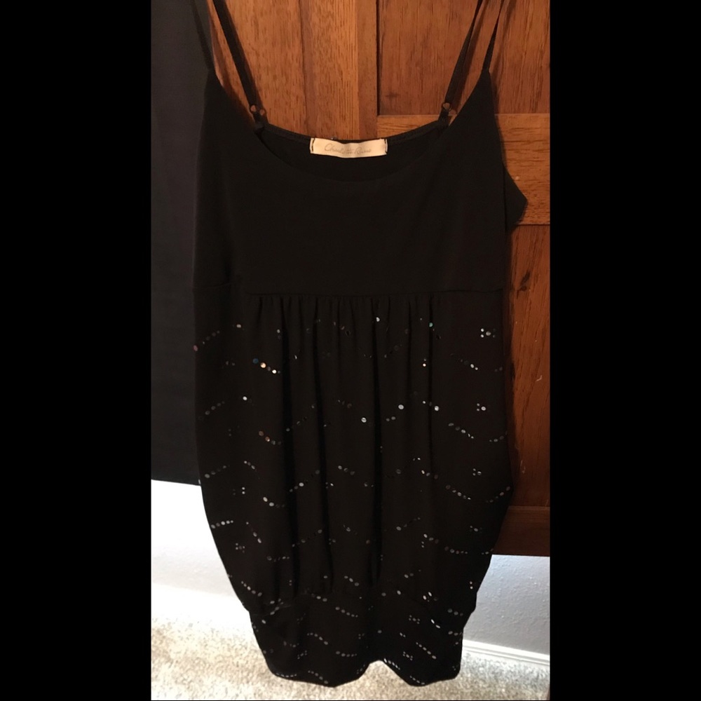 Charlotte Russe Black Mini Dress